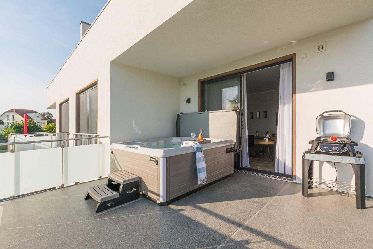 Luxus_Spa_Og_Fewo Quartier 4 _We 4_ Göhren-Lebbin Exteriér fotografie
