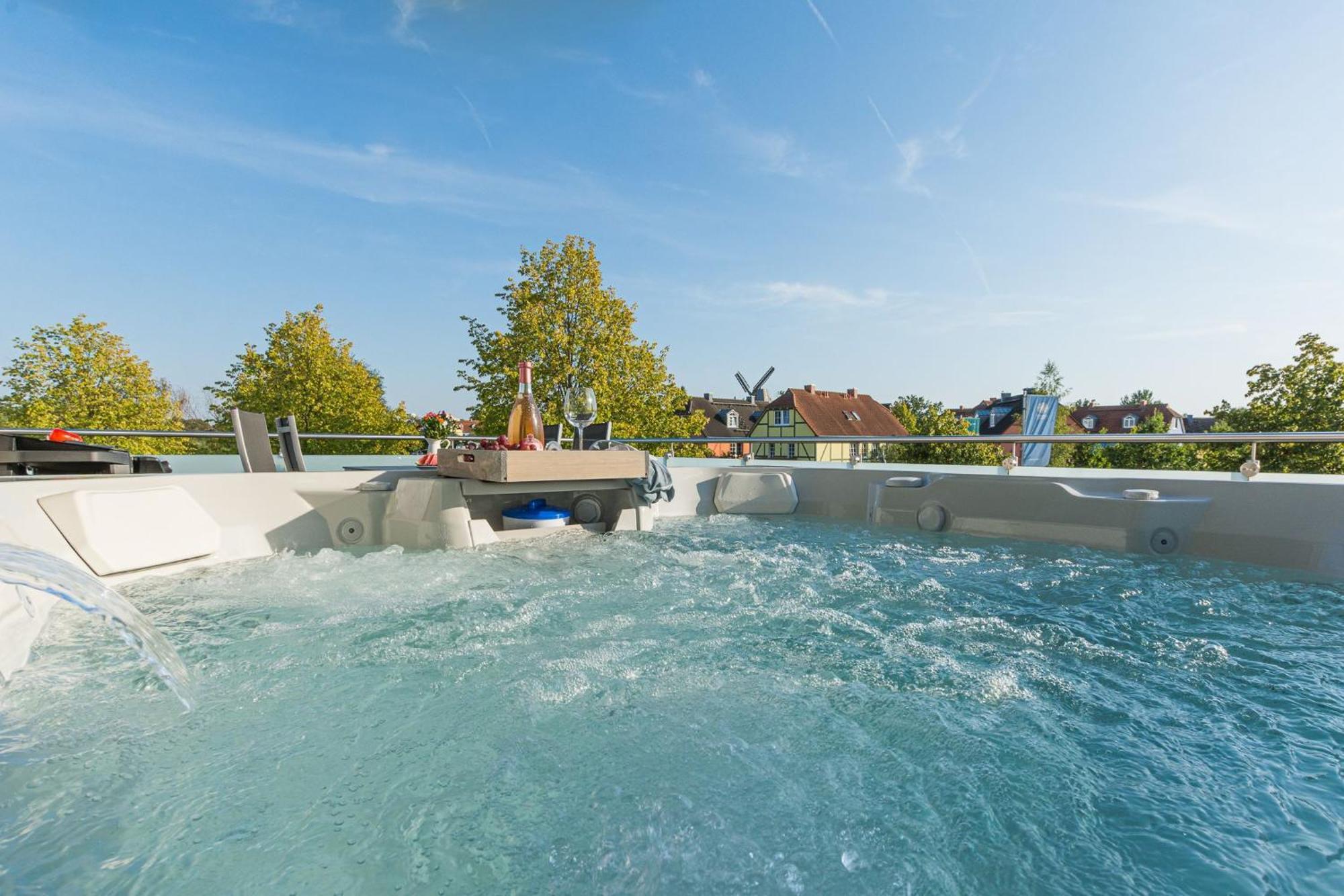 Luxus_Spa_Og_Fewo Quartier 4 _We 4_ Göhren-Lebbin Exteriér fotografie