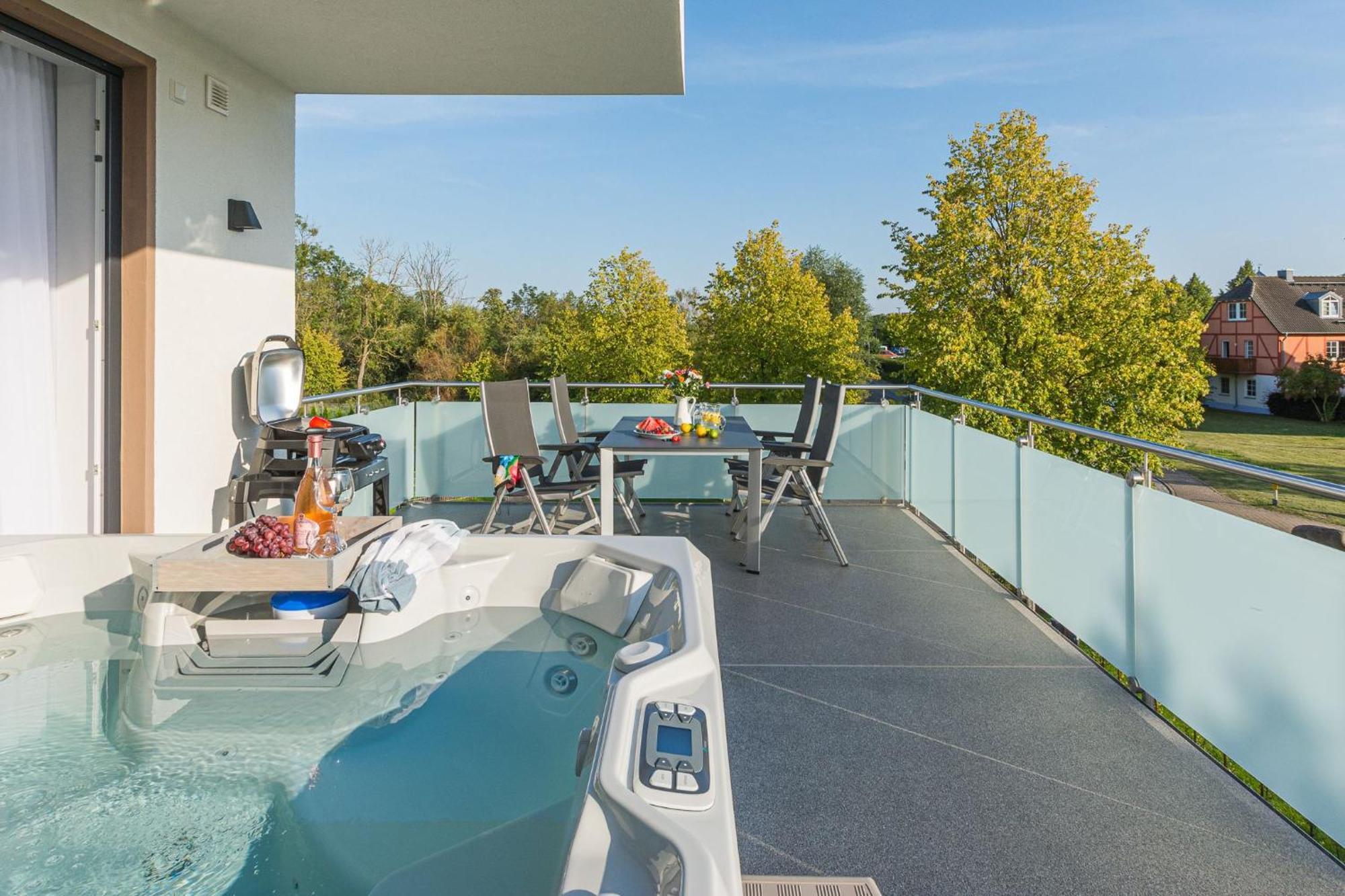 Luxus_Spa_Og_Fewo Quartier 4 _We 4_ Göhren-Lebbin Exteriér fotografie